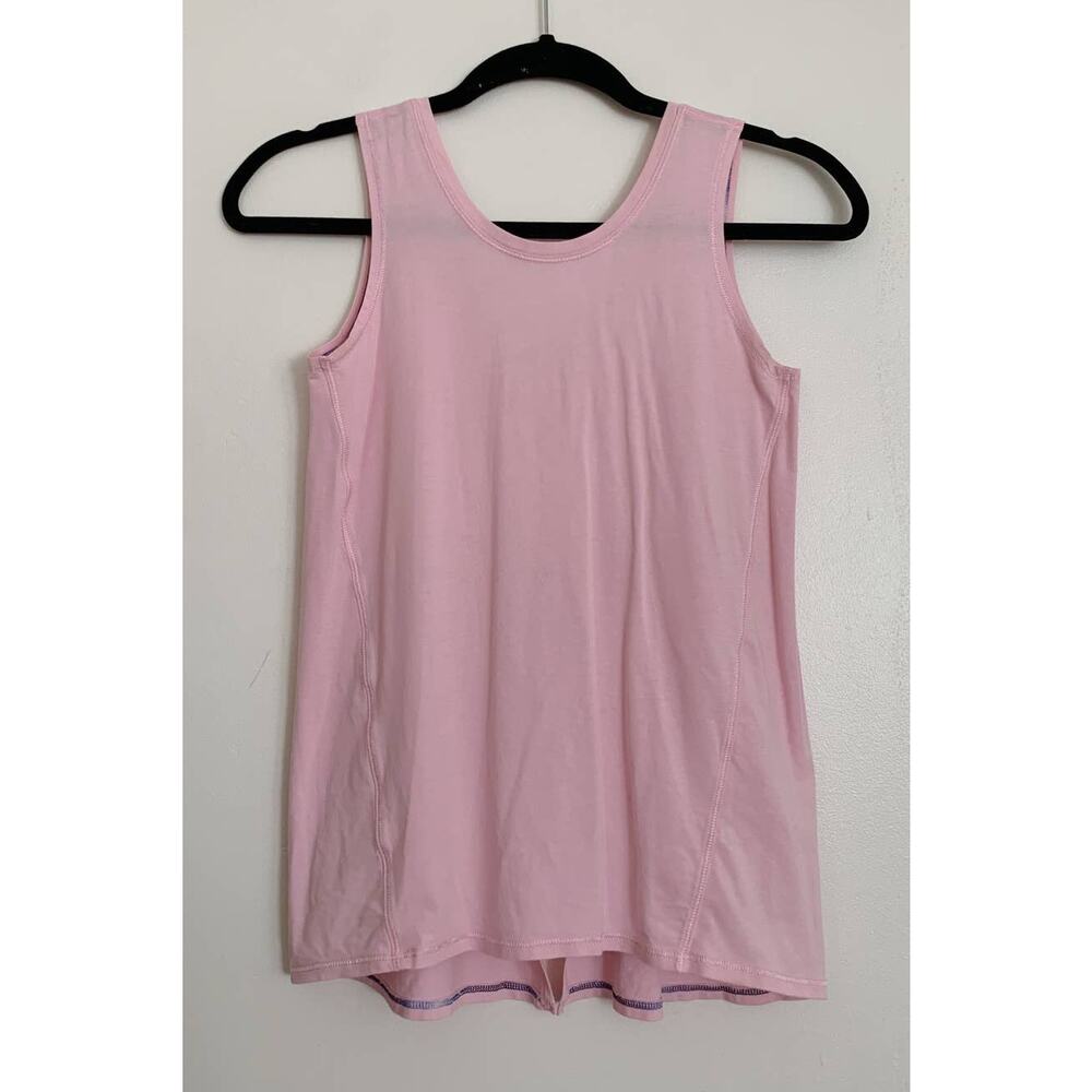 Light Pink Ivivva Open Back Athletic Tank Top 12